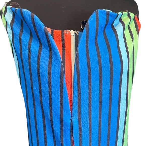 San Joy Women's Sexy Off Shoulder Rainbow Jumpsuit, Size Medium - Picture 11 of 13